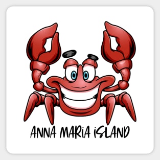 Anna Maria Island Florida Beach Crab Sticker